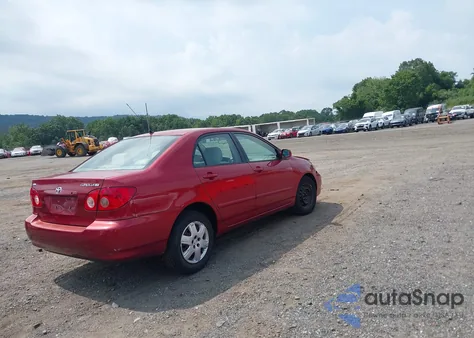 2007 Toyota Corolla Le from USA, damaged, VIN 2T1BR30E97C819648